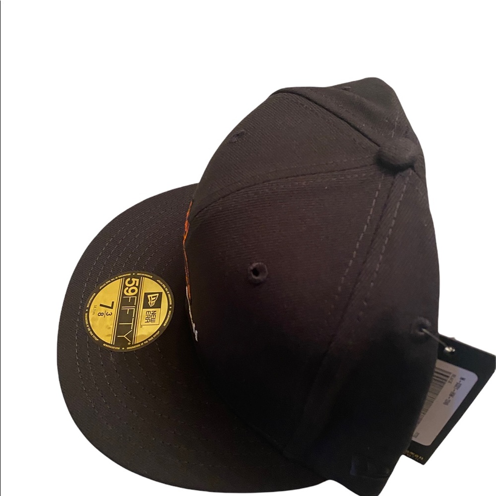 OVO x New Era Family Owl Arabic 59fifty Black Fitted Hat 7 1/4 - Picture 3 of 4